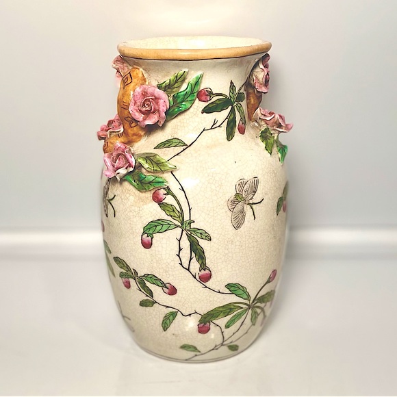 United Wilson Other - Vintage United Wilson Crackle Glaze Vase